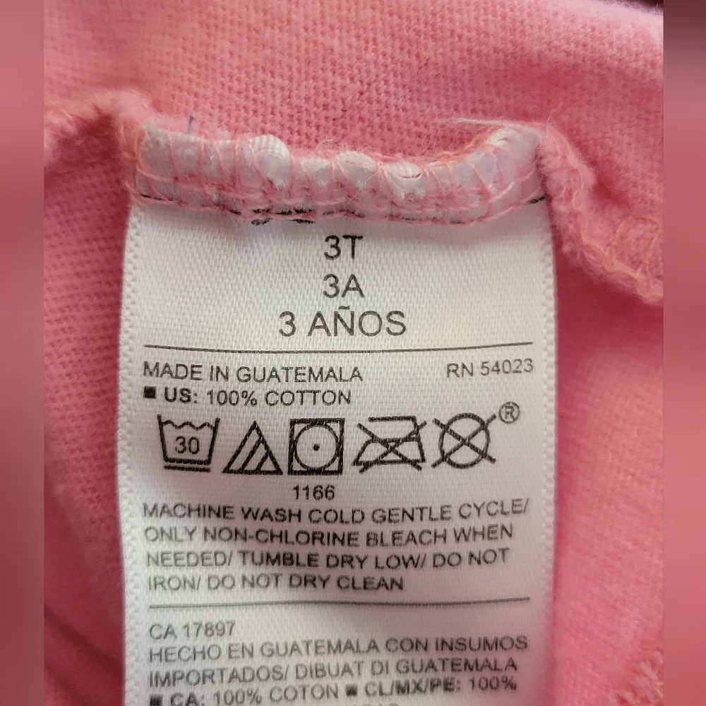 Old Navy Girls 3t Light Pink T-shirt